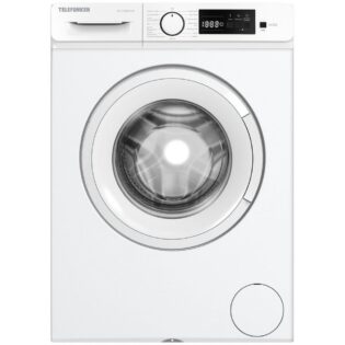 Telefunken Waschmaschine W-7-1200-B-W, 7 kg, 1200 U/min, Frontlader, Inverter Motor, AquaStop, 7kg, Leise & Effizient, weiß