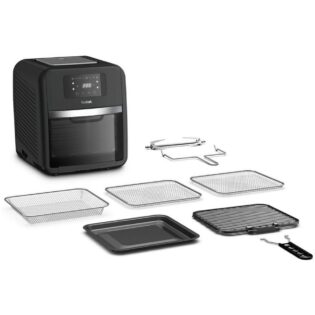 Tefal Heißluftfritteuse FW5018 Easy Fry Oven & Grill, 2000 W, 7 Zubehörteile, 11 L, Temperaturkontrolle, einfach zu Reinigen, Timer