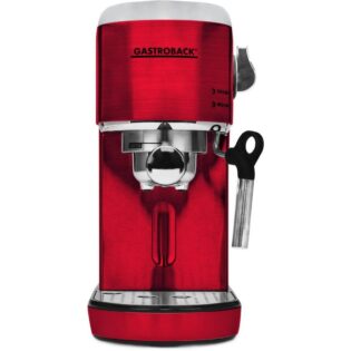 Gastroback Espressomaschine 42719 Design Espresso Piccolo rot