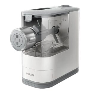 Philips Nudelmaschine Philips Pastamaker Nudelmaschine mit 4 Formaufsätzen (HR2345/19)