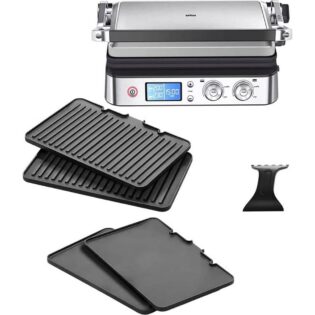 Braun Kontaktgrill Multigrill 9 CG 9043 silber, 2000 W