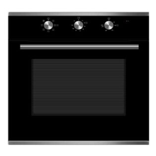 PKM Einbaubackofen PKM EBO6-60AF Einbaubackofen, 60 Liter, Timer, 6 Backofenfunktionen, inkl. Frittierkorb