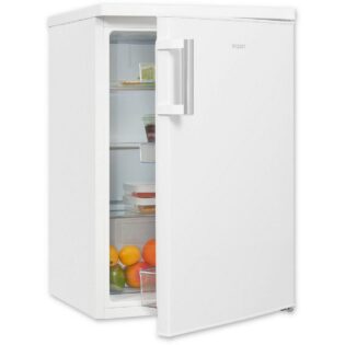 exquisit Kühlschrank KS16-V-H-010D weiss, 85,5 cm hoch, 56 cm breit, Energieeffizienzklasse D, 133 Liter Nutzinhalt