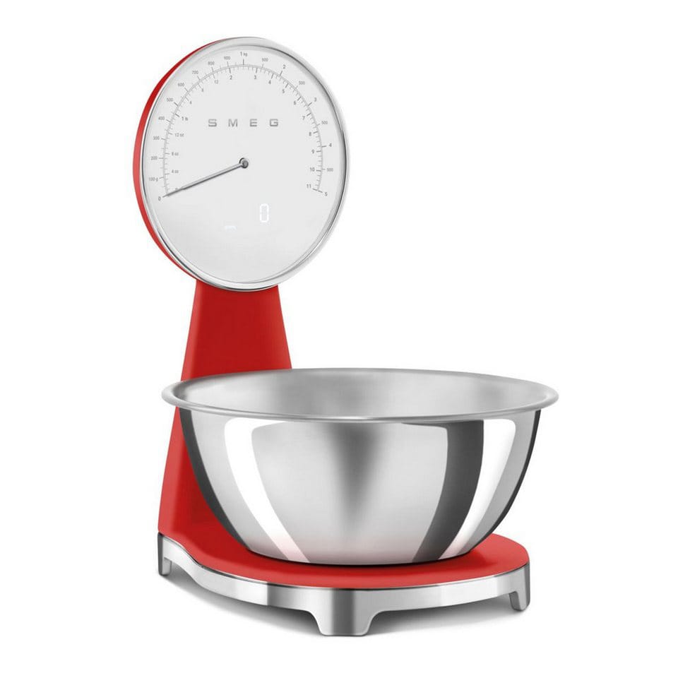 Smeg Küchenwaage KSF01RDWW Portionswaage