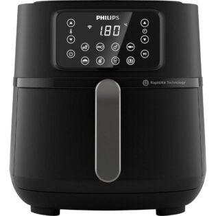 Philips Heißluftfritteuse Airfryer XXL HD9285/90, 7,2 l, 2000 W, mit 7 Voreinstellungen, WiFi Konnektivität und Warmhaltefunktion