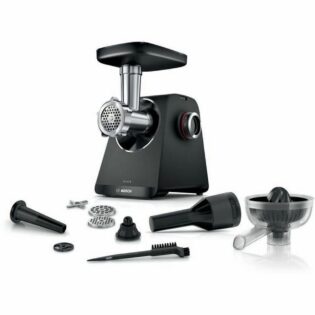 BOSCH Fleischwolf Zerkleinerer BOSCH MFWS430B Schwarz Grau 1900 W, 1900 W