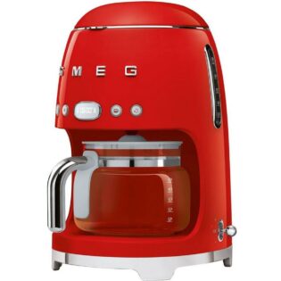 Smeg Filterkaffeemaschine DCF02RDEU, Permanentfilter 1x4