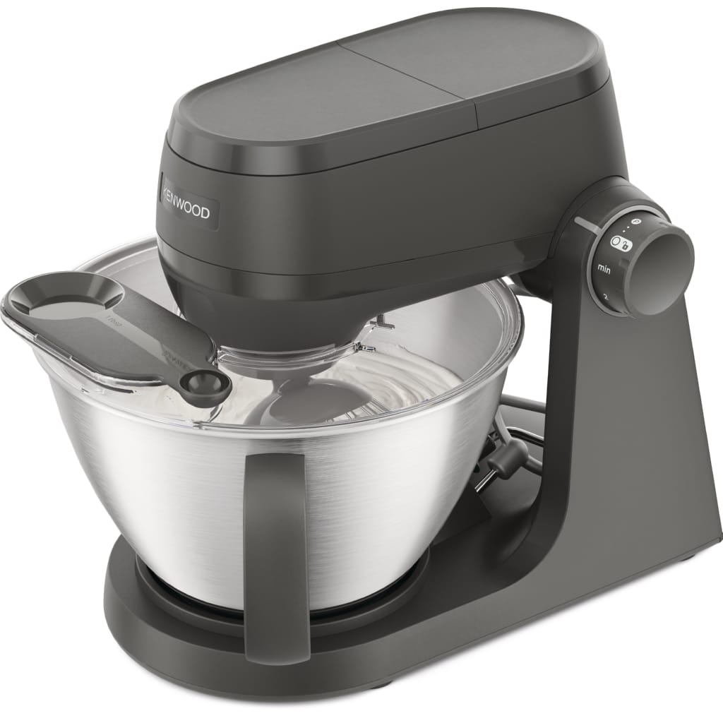 KENWOOD Küchenmaschine Küchenmaschine Multi Tasker KHC30.070GY - Mixer, Fleischwolf & Zerkleinerer, 1000 W, 4,3 l Schüssel, Inkl. 4,3L Schüssel, 3 Aufsätze, Spritzschutz, Zitruspresse