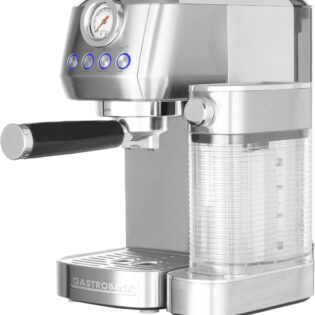 Gastroback Espressomaschine 42722 DESIGN ESPRESSO PICCOLO PRO M, mit integriertem, automatischem Milchaufschäumer