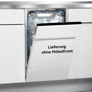 Amica vollintegrierbarer Geschirrspüler EGSP 14968-3 V, 9 l, 10 Maßgedecke, Mehr Ruhe im Alltag: Einräumen, starten – und alles wird schön sauber