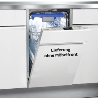 Hanseatic vollintegrierbarer Geschirrspüler HGVI4582D10J7714GS, 10 Maßgedecke, vollintegrierbar, mit Besteckschublade, mit automatischer Türöffnung