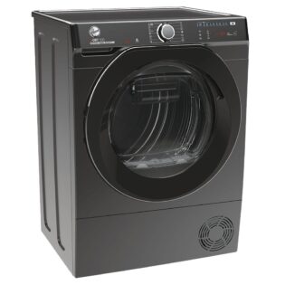 Hoover Wärmepumpentrockner H-DRY500 NDPEH9A3TCBERXSS, WiFi + Bluetooth, AquaVision-System, Schuhgestell