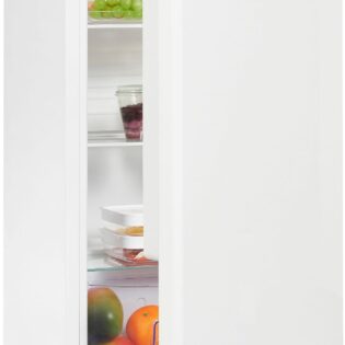 exquisit Vollraumkühlschrank KS85-V-0O91E weiss, 84,3 cm hoch, 45 cm breit, Perfekte Kühlung für Obst, Gemüse & Getränke – kompakt und vielseitig