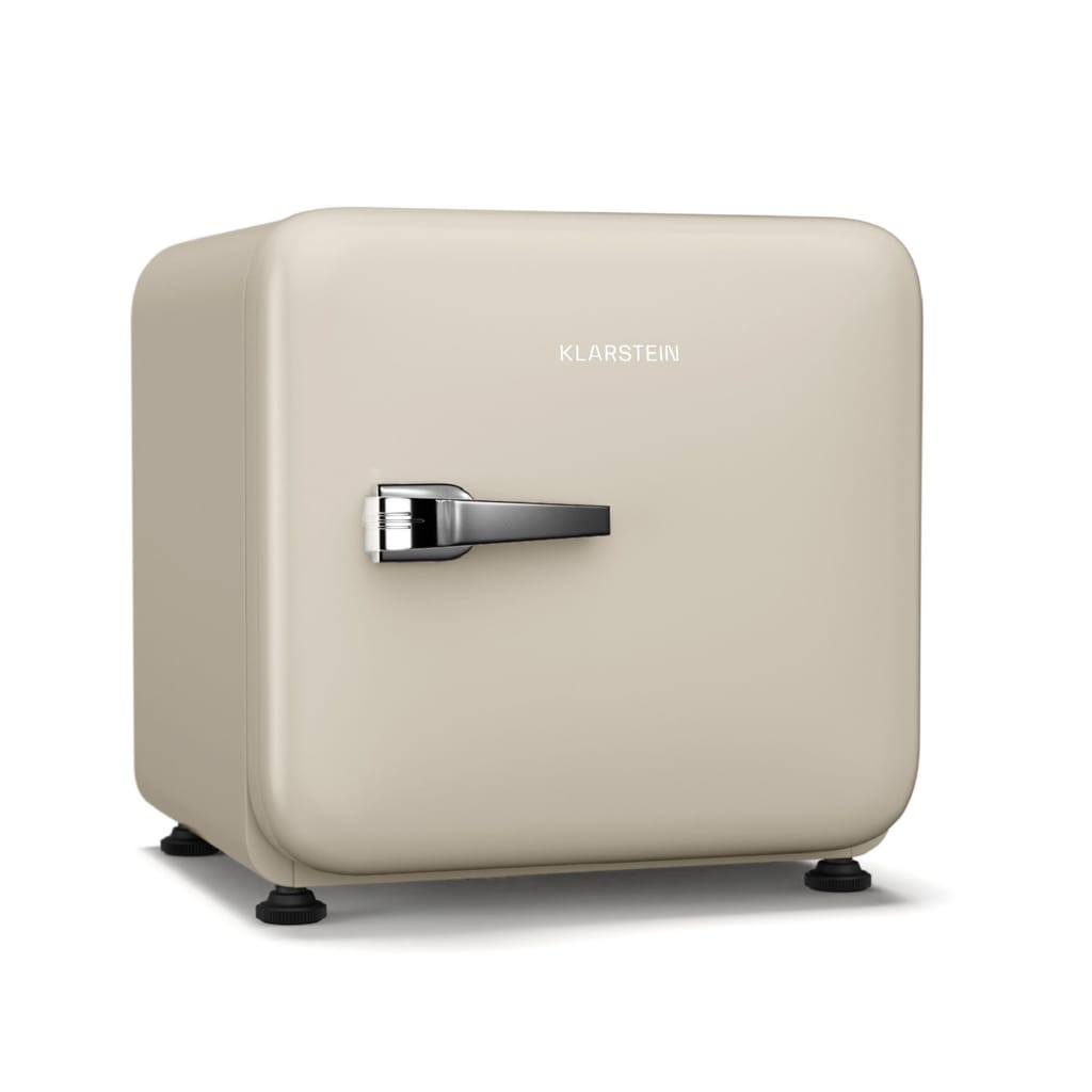 Klarstein Table Top Kühlschrank Audrey Evo Mini Fridge 43, 49.5 cm hoch, 49.5 cm breit, Bier Hausbar Getränkekühlschrank Hotel Mini Fridge