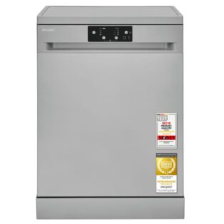 exquisit Unterbaugeschirrspüler GSP9114-451D, 14 Maßgedecke, 11,9 L Zyklus, Energieklasse D, 49 dB Geräuschklasse C