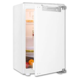 exquisit Einbaukühlschrank EKS5131-V-FE-90E, 87.8 cm hoch, 55 cm breit, LED-Beleuchtung, Elektronische Temperaturregelung, Festtürmontage