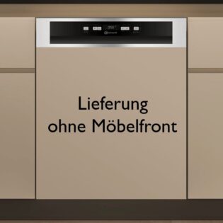 BAUKNECHT vollintegrierbarer Geschirrspüler B0B D641A X, 14 Maßgedecke, ActiveDry - automatisches Türöffnungssystem
