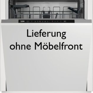 BEKO vollintegrierbarer Geschirrspüler BDIN16440, 14 Maßgedecke, SelfDry sorgt mit automatischer Türöffnung für perfekte Trocknung