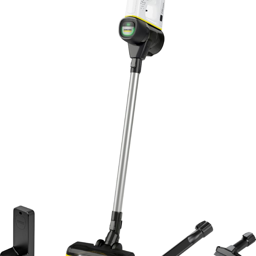 KÄRCHER Akku-Bodenstaubsauger VC 6 Cordless ourFamily, beutellos, 2 Saugstufen, Laufzeit: bis zu 50 min.,Wandhalterung mit Ladefunktion