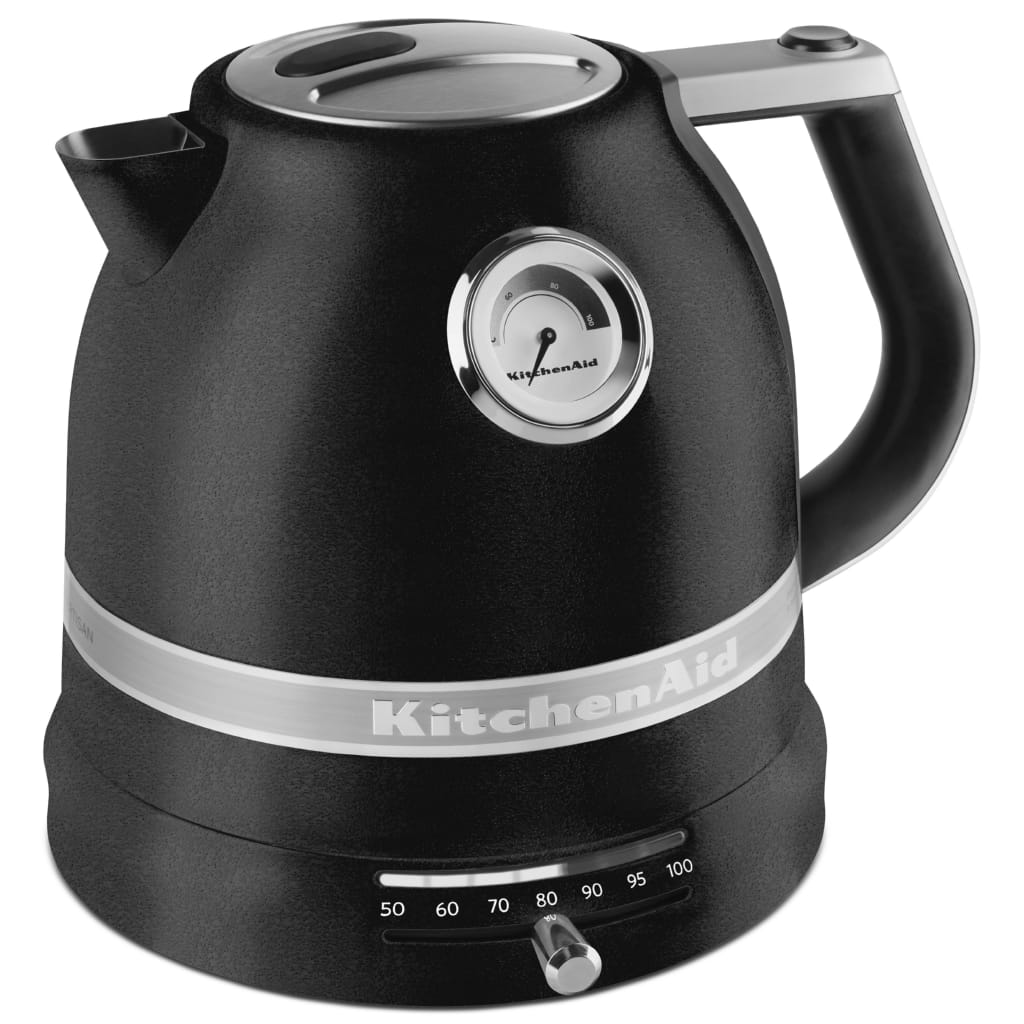 KitchenAid Wasserkocher 5KEK1522EBK Gusseisen Schwarz, 1,5 l, 2400 W