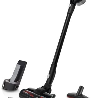 BOSCH Akku-Stielstaubsauger Unlimited ProPower BSS81POW1, Serie 8, schwarz, beutellos, 18V Bosch Power for ALL, 5,0 Ah Akku, inkl. umfangreichem Zubehör