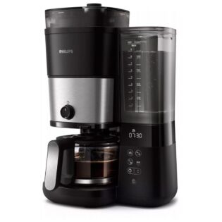 Philips Filterkaffeemaschine HD7900/01, Integrierte Kaffeemühle