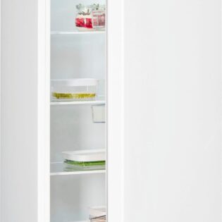 exquisit Vollraumkühlschrank KS320-V-H-010E, 143,4 cm hoch, 55 cm breit, 242 L Kühlschrank: stufenlos regulierbar, geräumig & für jede Küche