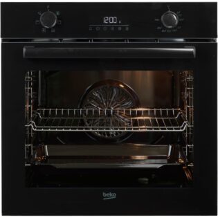 BEKO Einbaubackofen b3000 BBIE17300B, mit Teleskopauszug nachrüstbar, SteamShine, SteamShine – Die Dampfreinigung des Backofens