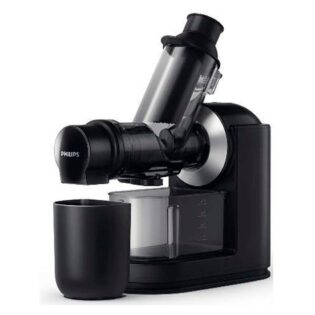 Philips Slow Juicer HR1889/70, 150 W, Viva Collection, mit Tropfstopp, QuickClean, XL Einfüllöffnung