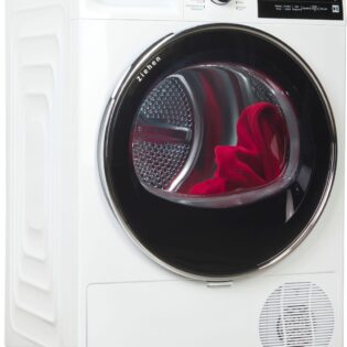 BEKO Wärmepumpentrockner B3T42240S, Leiser Betrieb dank niedriger Luftschallemission von 63 dB