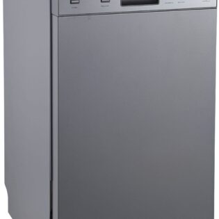 Hanseatic Standgeschirrspüler HG4585D107610HS, 10 Maßgedecke, freistehend, unterbaufähig, mit sechs Programmen