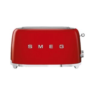 Smeg Toaster TSF02RDEU, 2 lange Schlitze, für 2 Scheiben, 1500 W