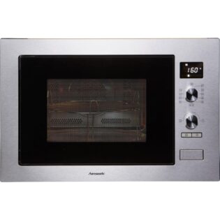 Hanseatic Einbau-Mikrowelle AC034B8S-S0EE, Grill, Mikrowelle, Umluft, 34 l