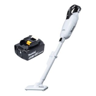 Makita Akku-Handstaubsauger DCL 281 FG1W 18 V weiß Brushless + 1x Akku 6,0 Ah - ohne Ladegerät