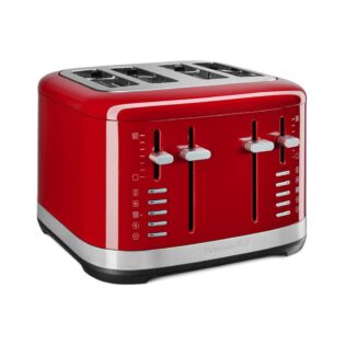 KitchenAid Toaster 5KMT4109EER, 4 kurze Schlitze, für Zum Toasten verschiedenster Formen und Größen von Brot, einschließlich hausgemachtem Brot, 1960 W, 7-stufiger Bräunungsgradregler, Beleuchtete Schlitze