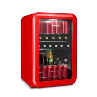 Klarstein Table Top Kühlschrank PopLife, 83.5 cm hoch, 55 cm breit, Bier Hausbar Getränkekühlschrank Hotel Mini Fridge