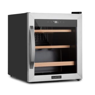 Klarstein Weinkühlschrank Vinamour 12 bottle Uno, für 12 Standardflaschen á 0,75l,Wein Flaschenkühlschrank Weintemperierschrank Weinschrank Kühlschrank