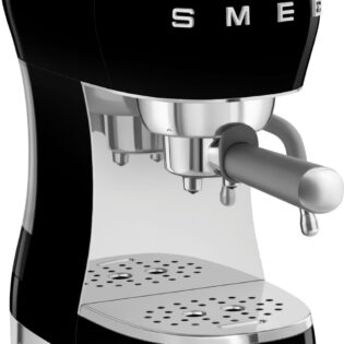Smeg Espressomaschine ECF02BLEU, Tassenabstellfläche beheizbar