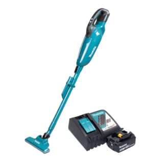 Makita Akku-Handstaubsauger DCL 284 FRT Akku Staubsauger 18 V 0,73 l + 1x Akku 5,0 Ah + Ladegerät
