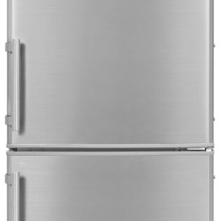 exquisit Kühl-/Gefrierkombination KGC233-60-HE-040D, 142,2 cm hoch, 50 cm breit, Energieeffizienzklasse D, 173 Liter Nutzinhalt, 4 Sterne Gefrieren