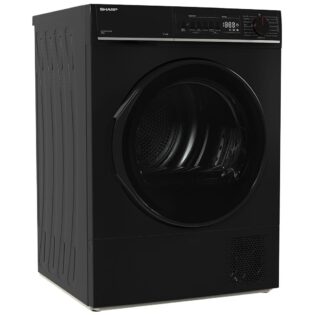 Sharp Wärmepumpentrockner KD-PRO0S7GBD-DE, WiFi, BubbleDrum, Trommel-Innenbeleuchtung, Zwei-Wege-Schleudern