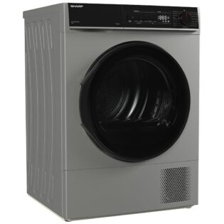 Sharp Wärmepumpentrockner KD-PRO7S7GSD-DE, WiFi, Trommel-Innenbeleuchtung, Zwei-Wege-Schleudern, BubbleDrum