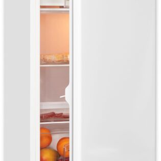 exquisit Kühlschrank KS116-0-041E weiss, 85 cm hoch, 48 cm breit, Ihr kompakter 90 L Kühlschrank: sparsam, flexibel & praktisch