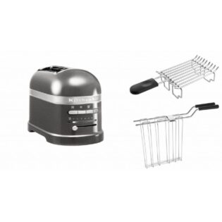 KitchenAid Toaster KitchenAid Paket 1, Toaster + Brötchenaufsatz Artisan 5KMT2204