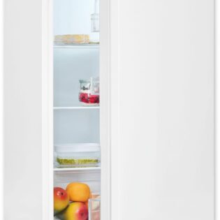 exquisit Einbaukühlschrank EKS131-V-040E, 88 cm hoch, 54 cm breit, Schlepptür-Montage: Gerätetür wird mit der Schranktür mitgeschleppt