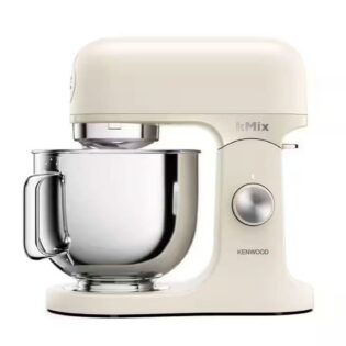Kenwood Küchenmaschine KMX751ACR, Leistungsstarke kMix Küchenmaschine mit 6 Stufen und 5L Edelstahl